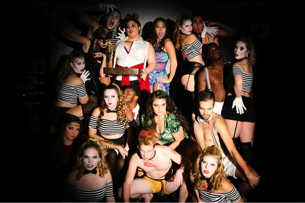 The cast of Rocky Horror Picture Show Photo by Tom Russo