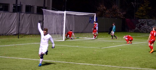 The Red Hawks conceded two crucial goals late in their Second Round game to fall to Tufts University, 3-2. Niyani Green |The Montclarion