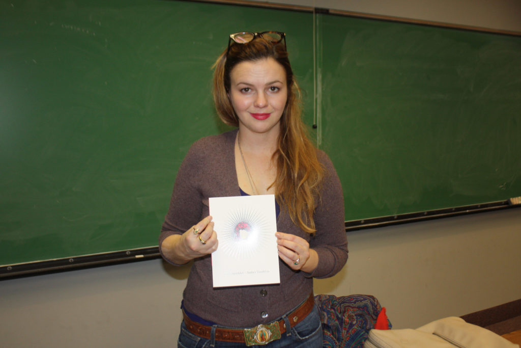 Tamblyn and her third poetry book, Dark Sparklers.