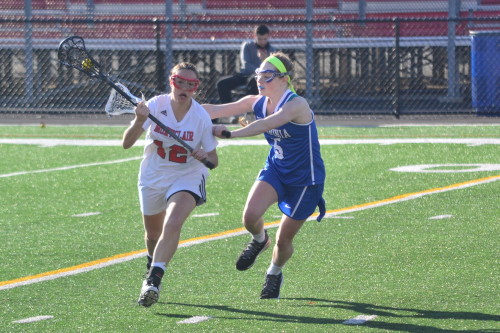 The women's lacrosse team won two of three on the road and return home on March 19. Photo credit: Patrick Eskay