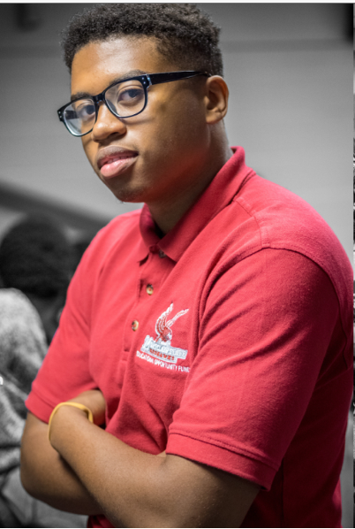 Sejour was a peer leader for the Educational Opportunity Fund. Photo courtesy of Montclair Magazine