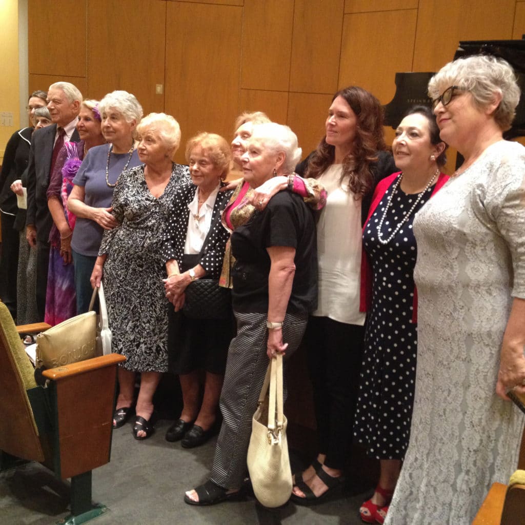 Songs of the Holocaust was held in the Jed Leshowitz Recital Hall. Photo Credit: Awije Bahrami