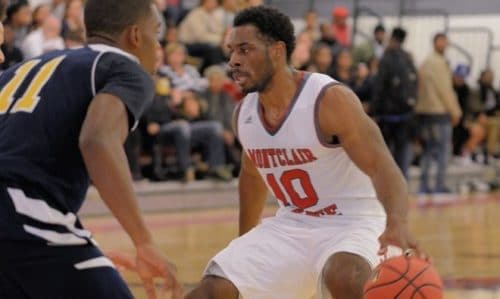 After winning two games in a row, the men's basketball team has now lost two consecutive games. Photo courtesy of Montclair State Athletics