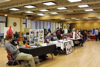 Over 25 clubs were on display at the student organization fair.