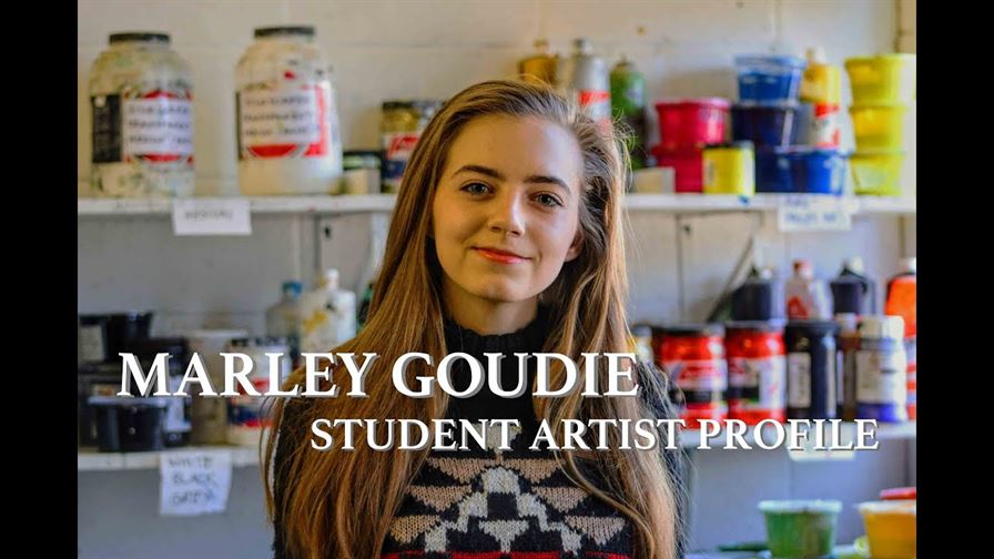 student artist profile: marley goudie