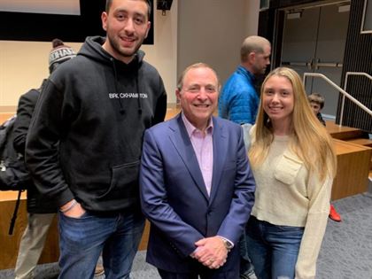 NHL Commissioner Gary Bettman Comes to Montclair State University