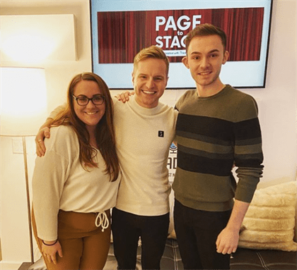Page to Stage podcast
