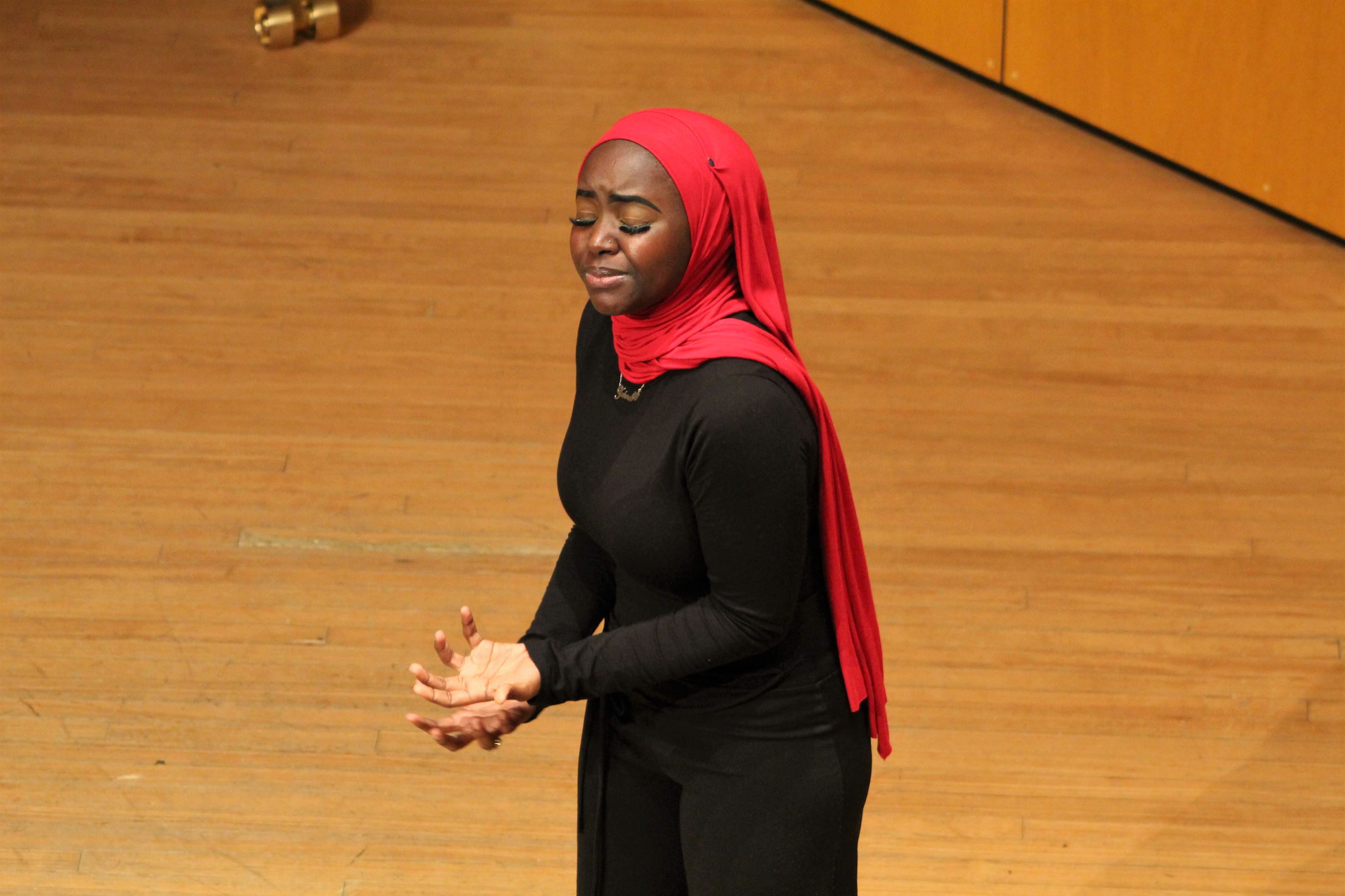 Dale Harris performs powerful spoken word, addressing the way modern African American culture has affected how she practices her religion and how her feelings have evolved over the years.