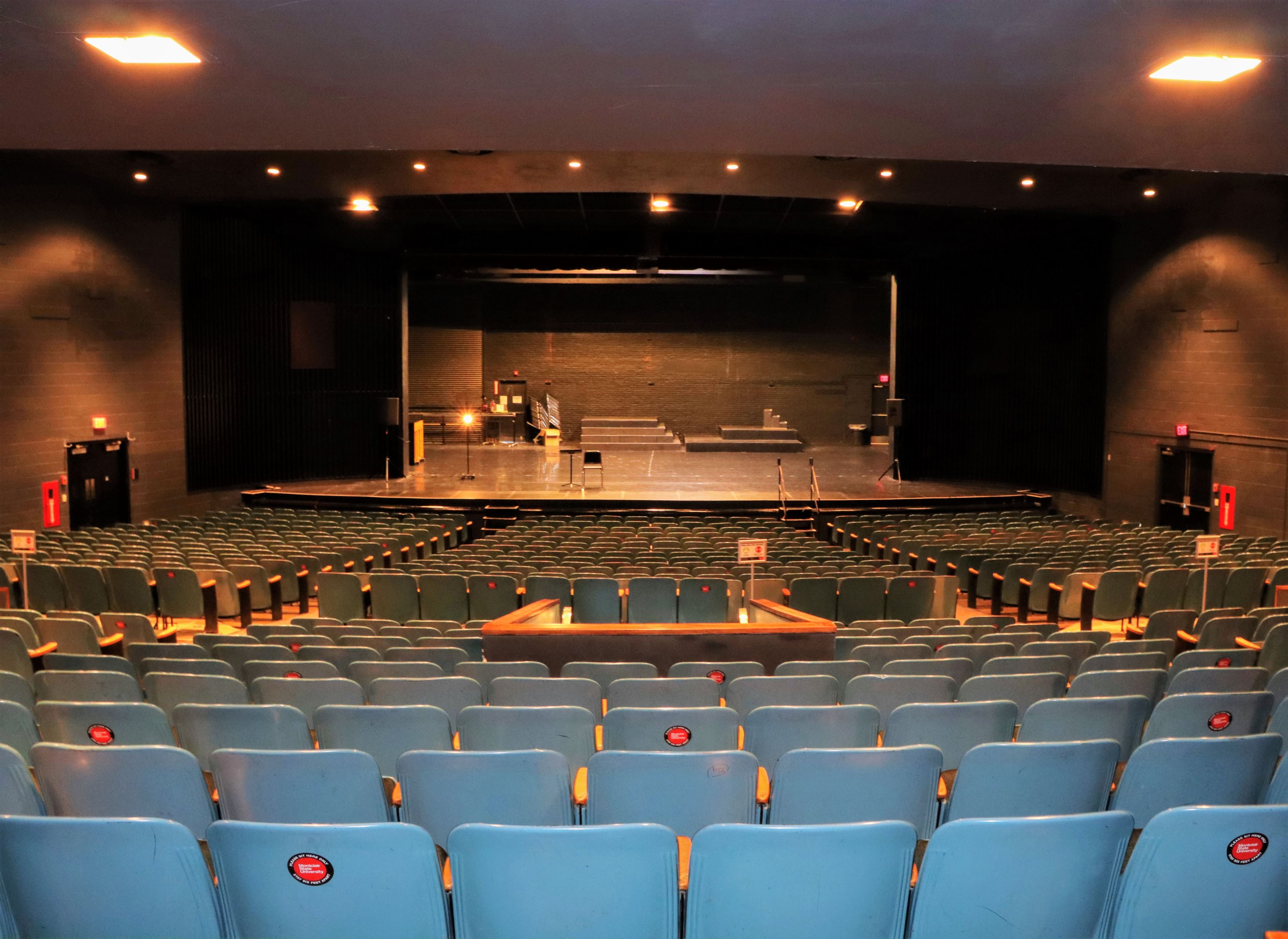 Memorial Auditorium has not gotten much use since the start of the pandemic and often sits vacant. John La Rosa | The Montclarion