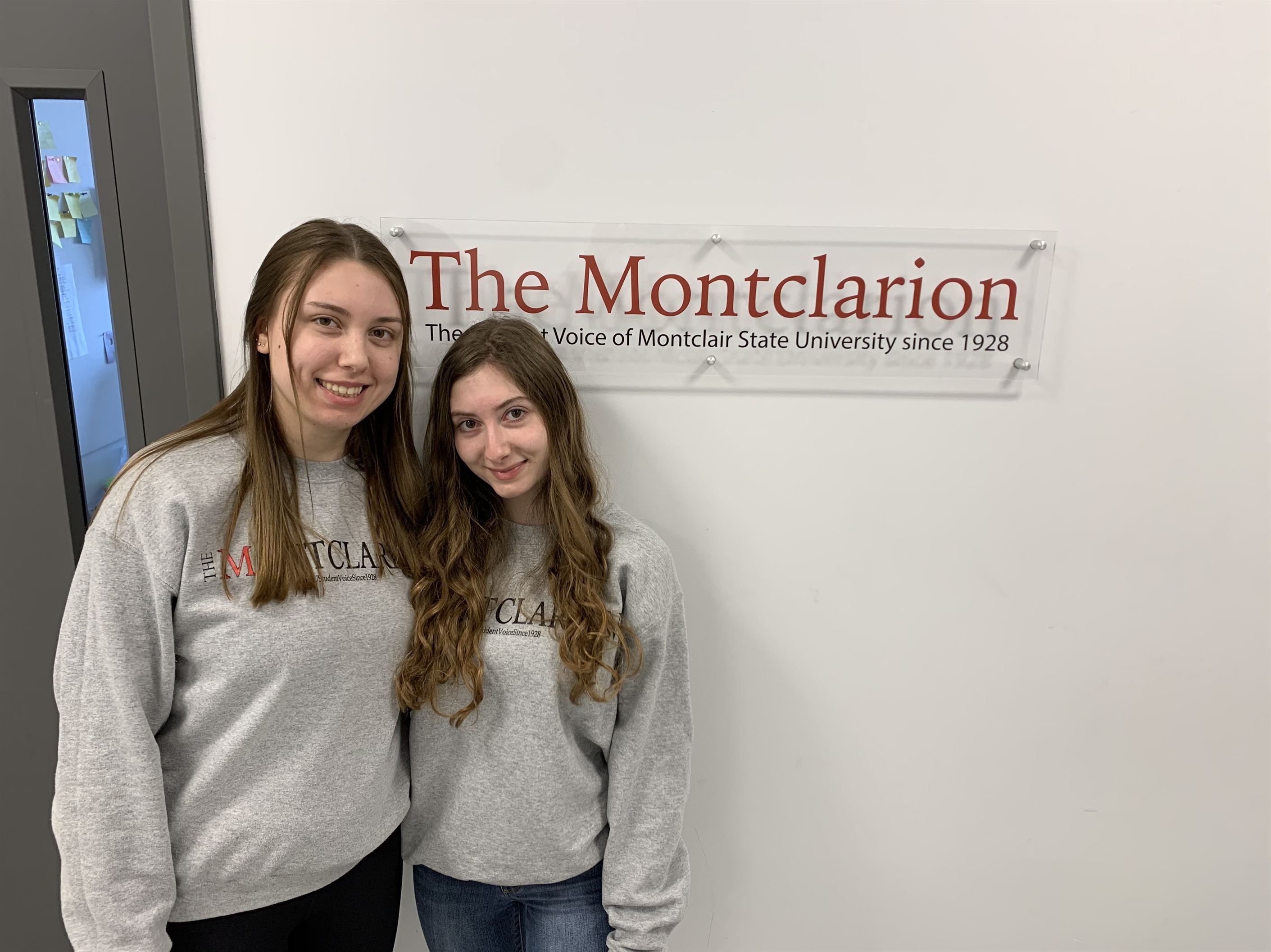 Lo Presti and Impaglia have become good friends while working for The Montclarion together. Thomas Neira | The Montclarion