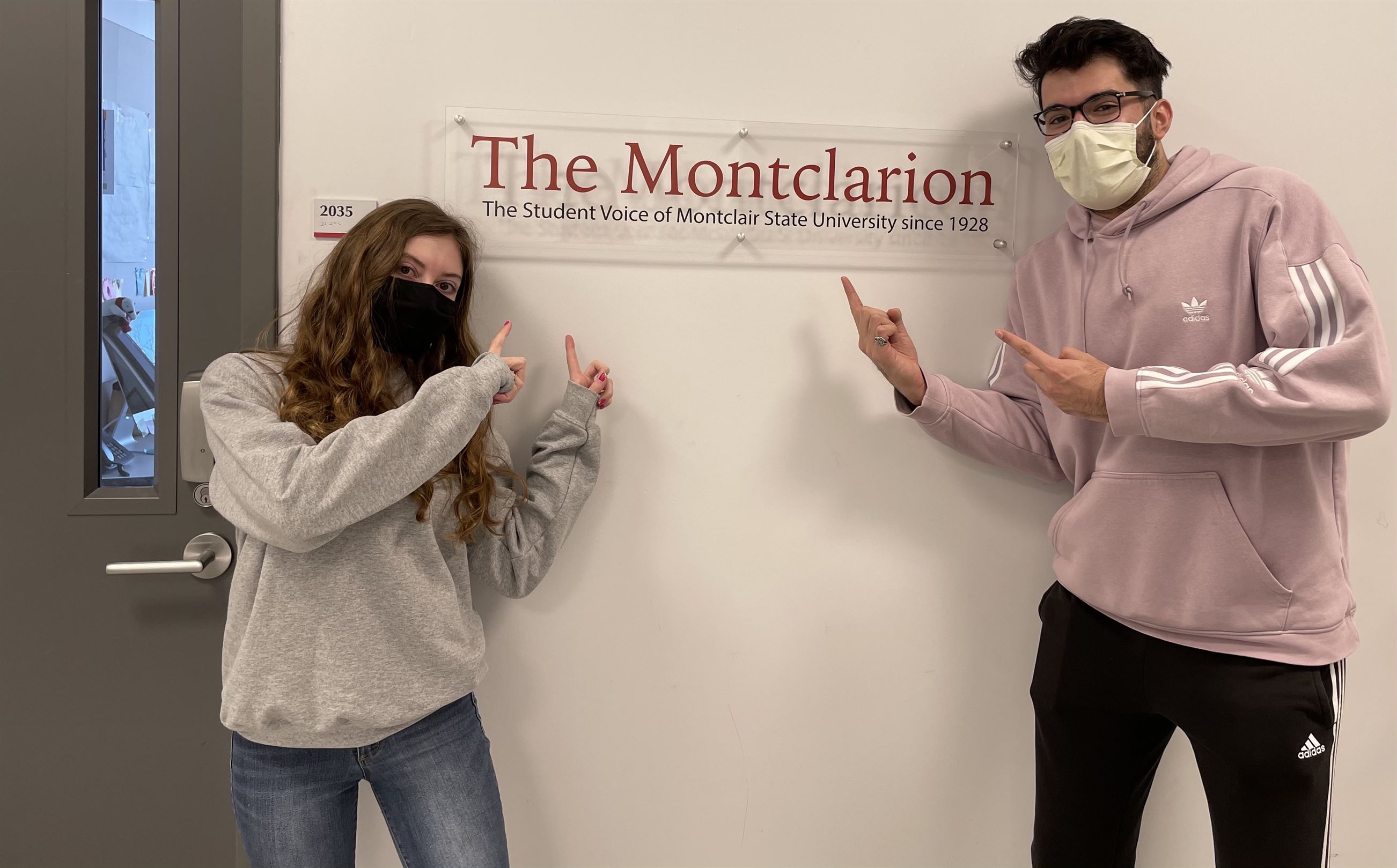 Lo Presti and Neira have become close friends while working at The Montclarion together. Samantha Impaglia | The Montclarion