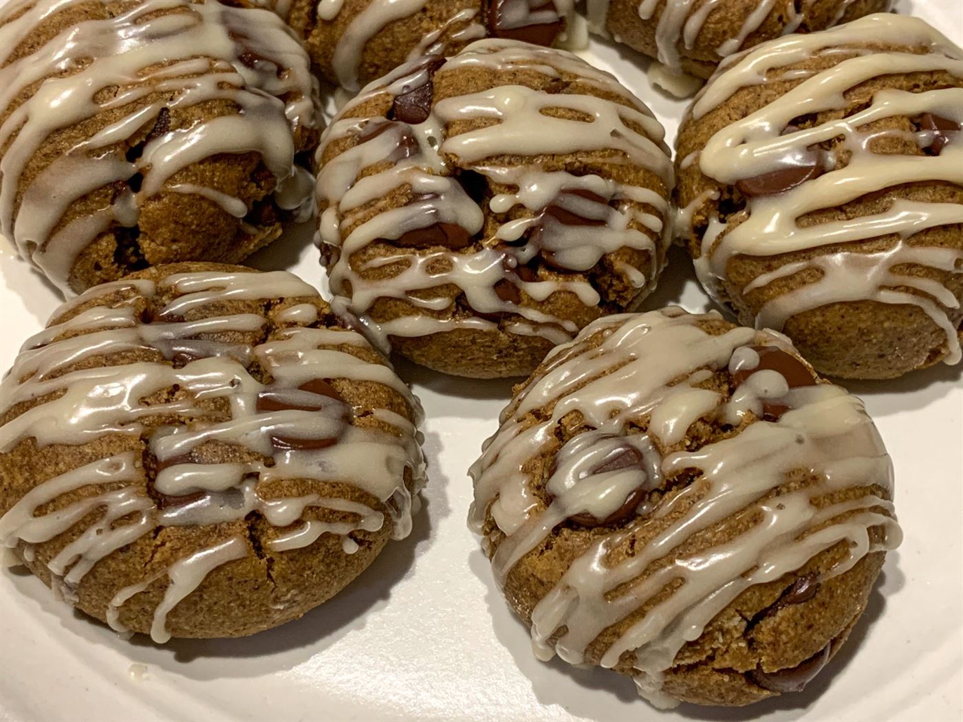 The maple drizzle elevates these cookies and tops them off with the perfect fall flavor. Samantha Bailey | The Montclarion