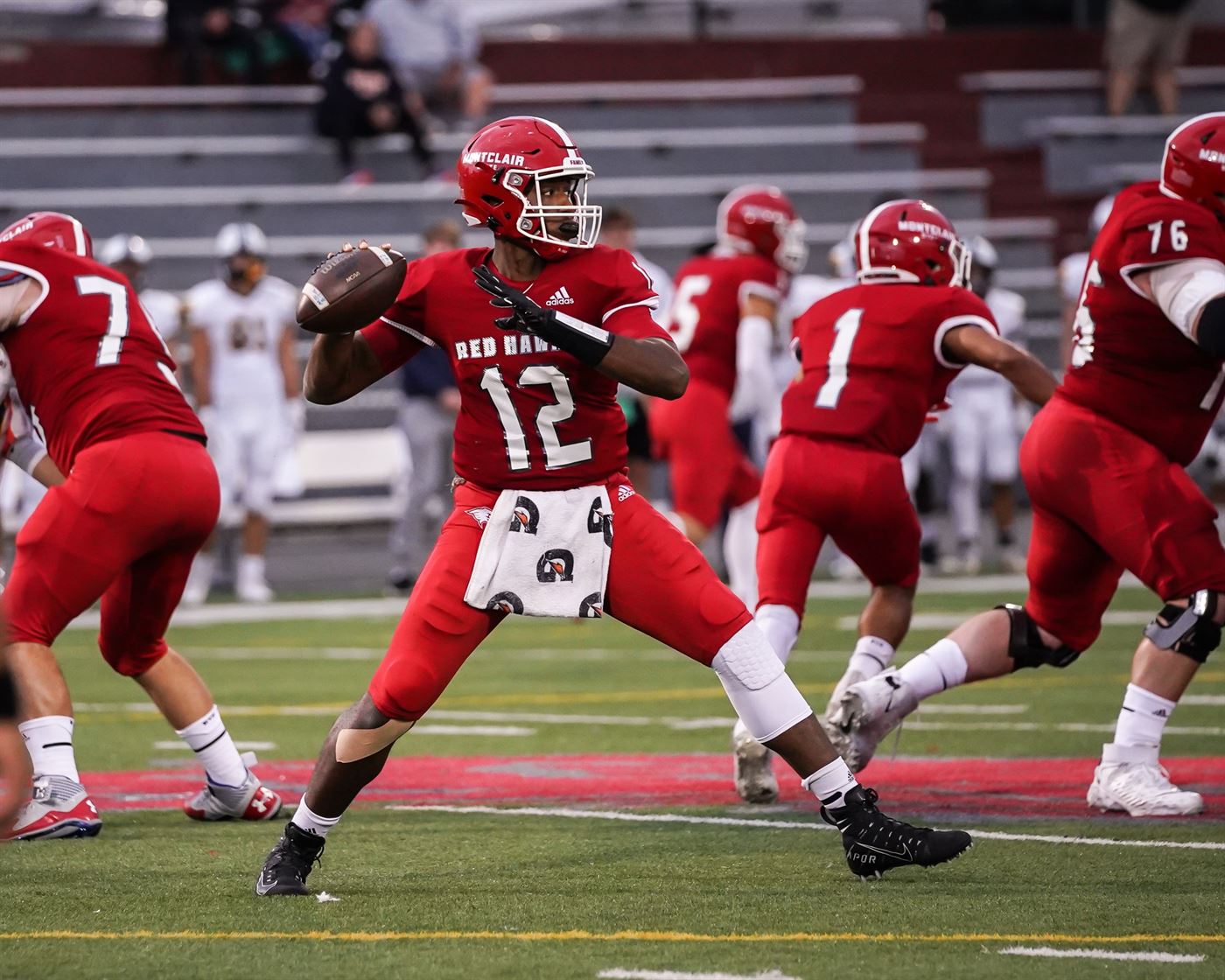 Burch has complied 5,000 yards passing in 31+ games played. Photo courtesy of David Venezia
