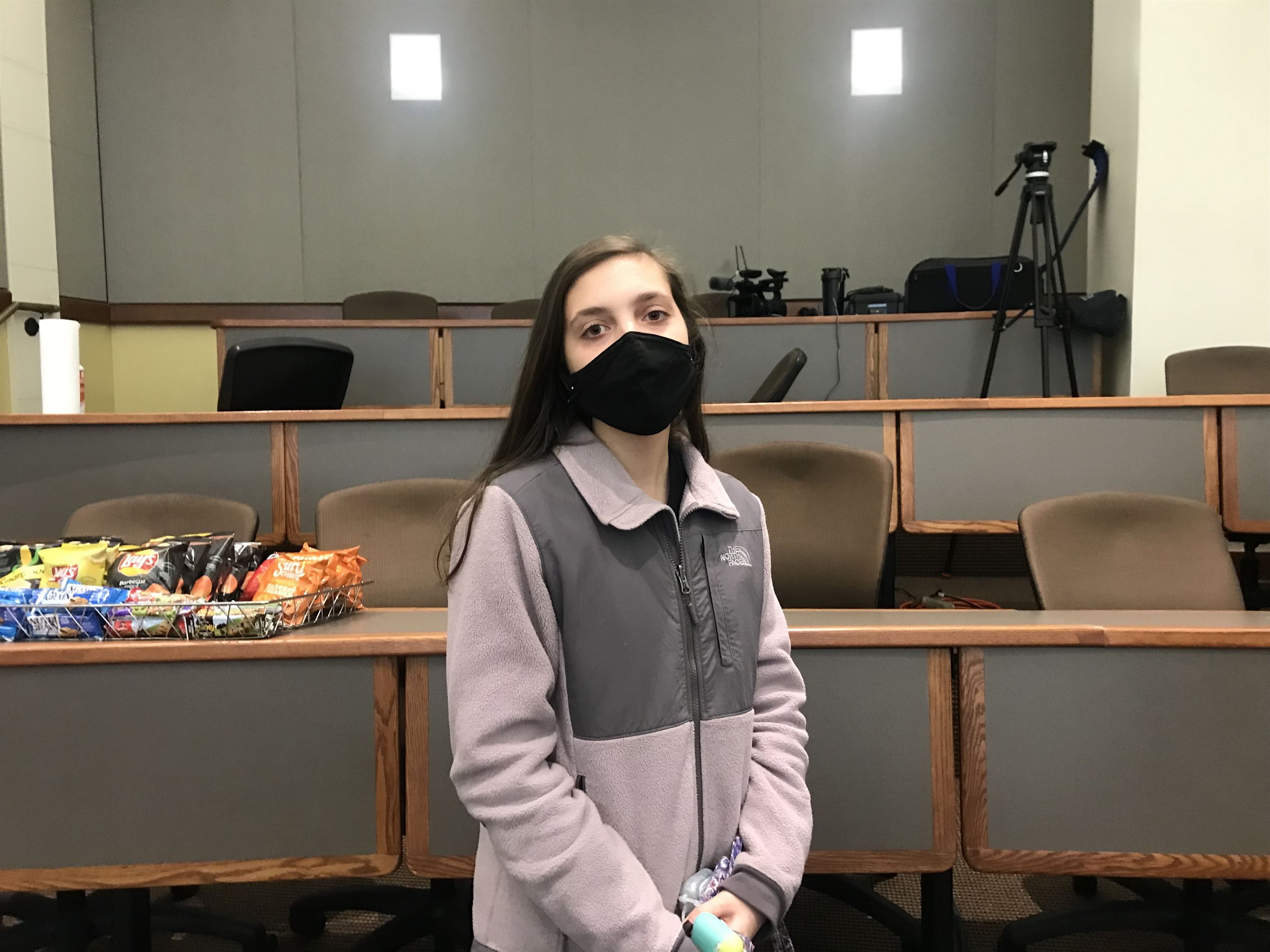 Kristina Burr appreciates dining service's effort to hear out student concerns, but said there is still mistrust amongst students. Paul Thomas | The Montclarion