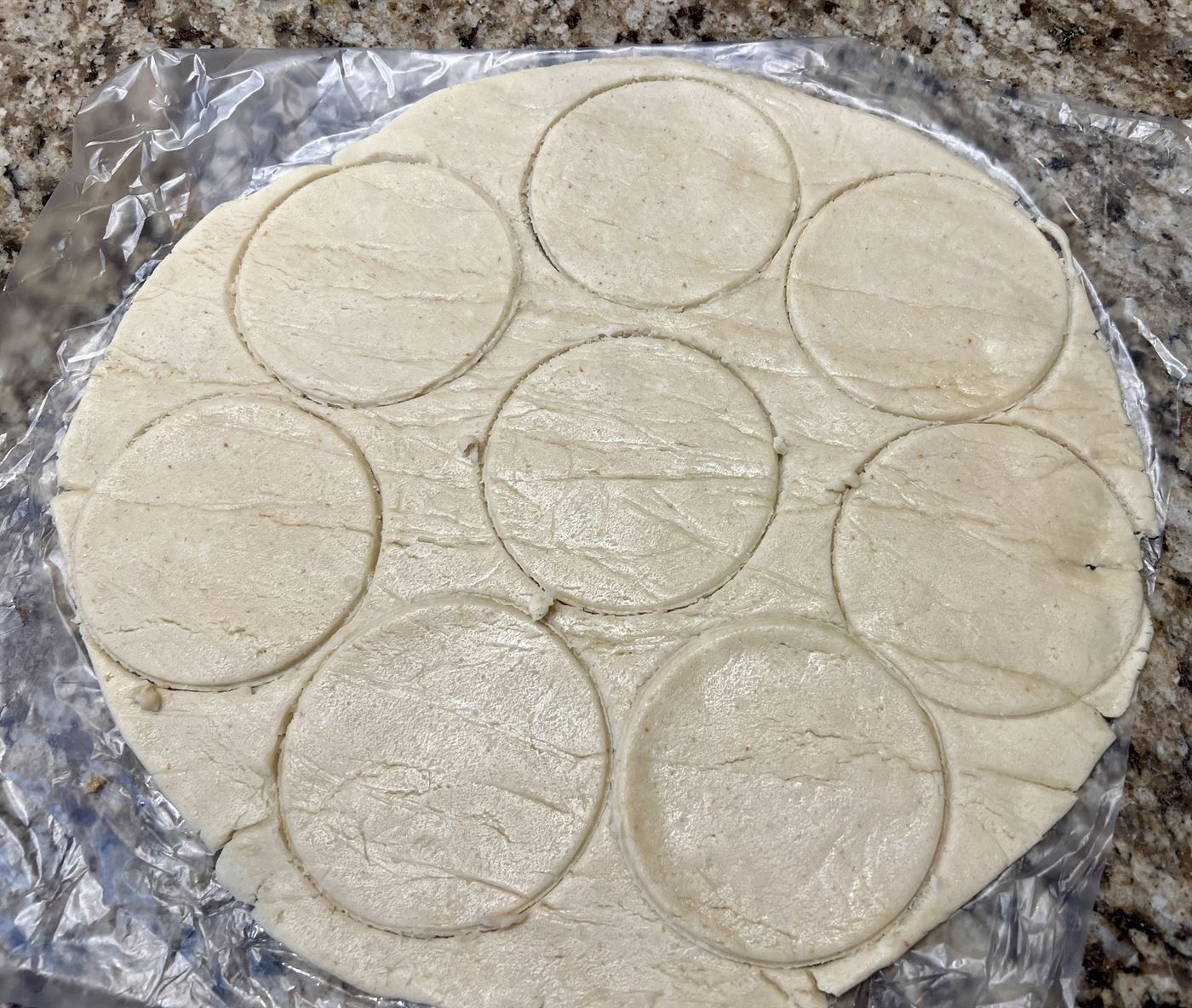 Cut out circles of pie crust using a cookie cutter. Samantha Bailey | The Montclarion