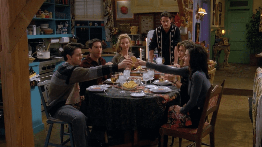 "The One Where Underdog Gets Away" is the first Thanksgiving episode of the series. Photo courtesy of NBC