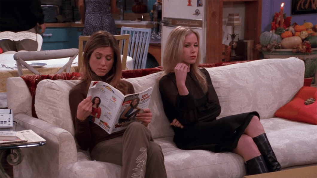 Christina Applegate stars in "The One with Rachel&squot;s Other Sister" as Amy Green, Rachel&squot;s self-centered sister. Photo courtesy of NBC
