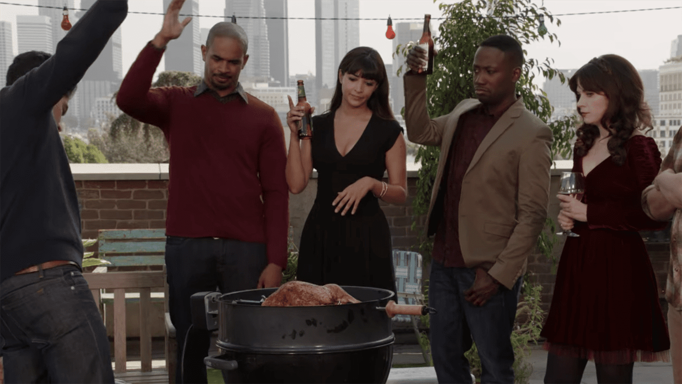 The episode "Thanksgiving IV" allows the cast of "New Girl" to shine. Photo courtesy of Netflix