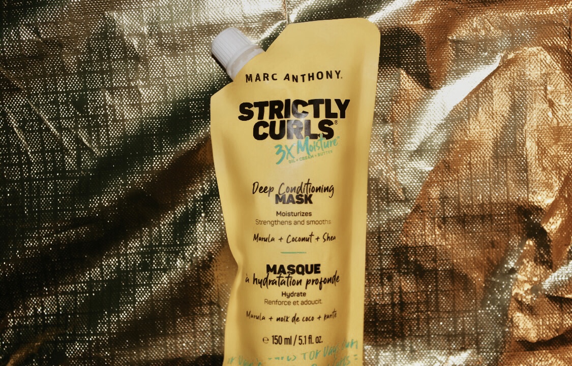 Marc Anthony Strictly Curls 3X Moisture Deep Treatment Mask ($7.99) that is perfect for anyone with damaged hair. Photo courtesy of Avery Nixon