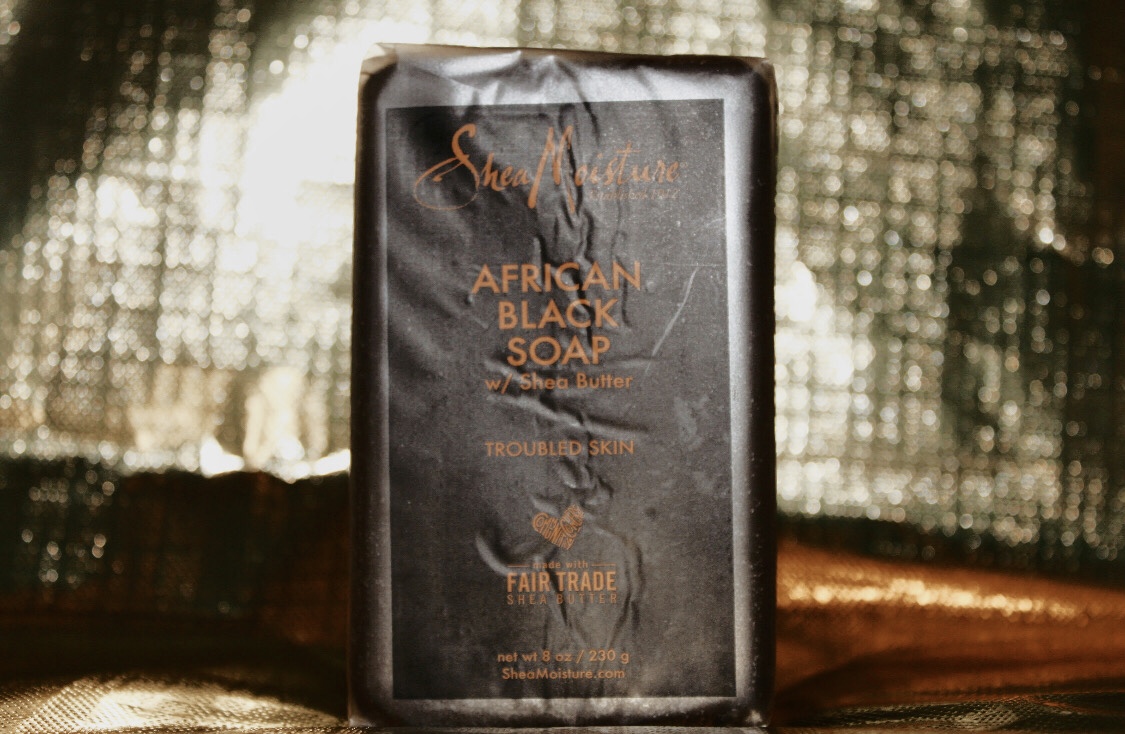 SheaMoisture's African Black Soap Bar ($4.99) gives insane skin improvement results after just a few uses. Photo courtesy of Avery Nixon