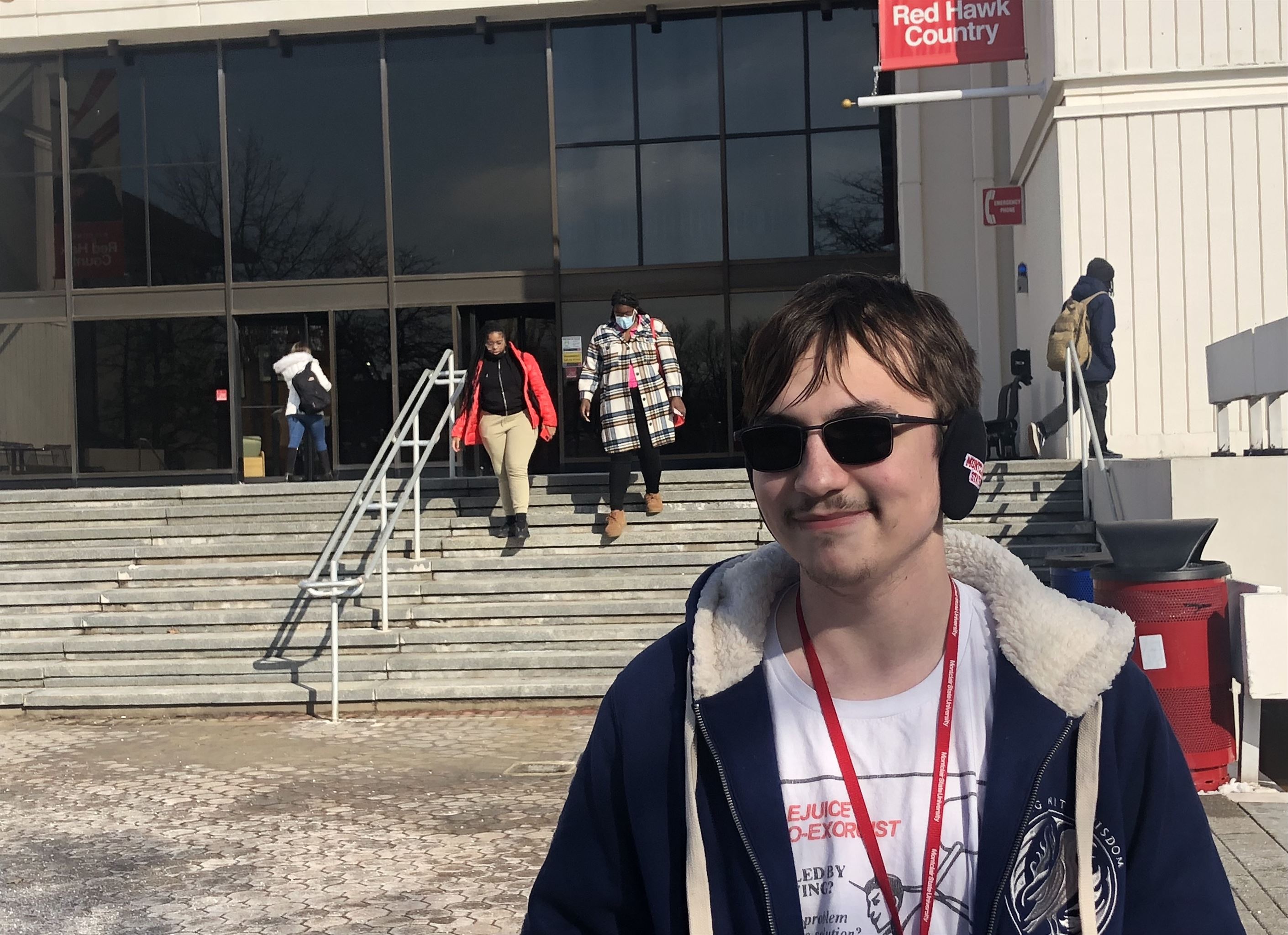 Kristopher Skotek said his classes are at full capacity and not socially distant. Jenna Sundel | The Montclarion