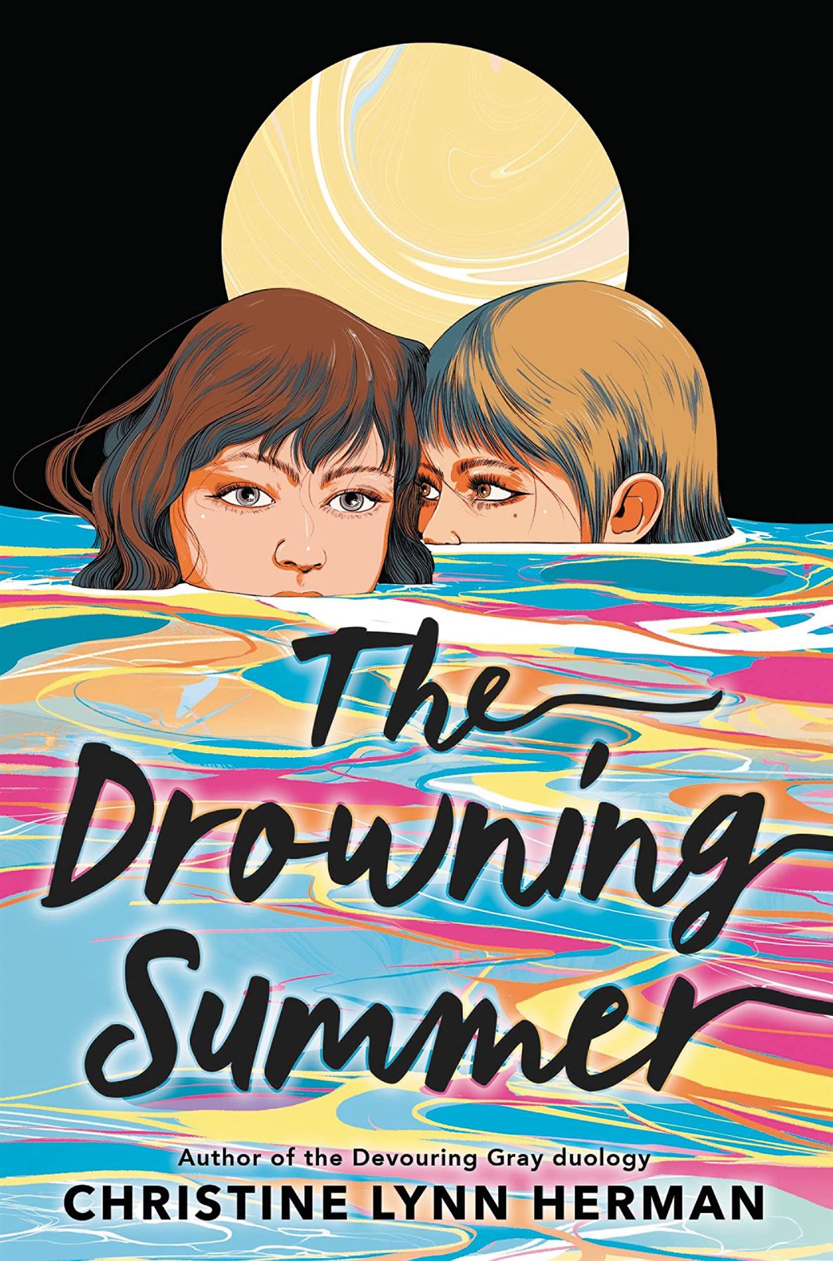 Cover for "The Drowning Summer" by Christine Lynn Herman Photo Courtesy of Karina Granda and Patrick Hulse