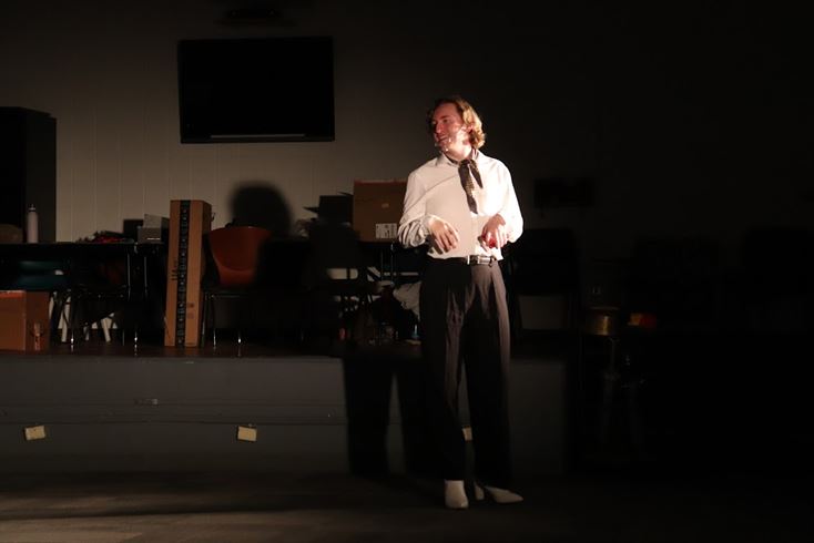 DeMaria plays Richard Faese in "Clue(less): The Musical." Photo courtesy of JC DeMaria