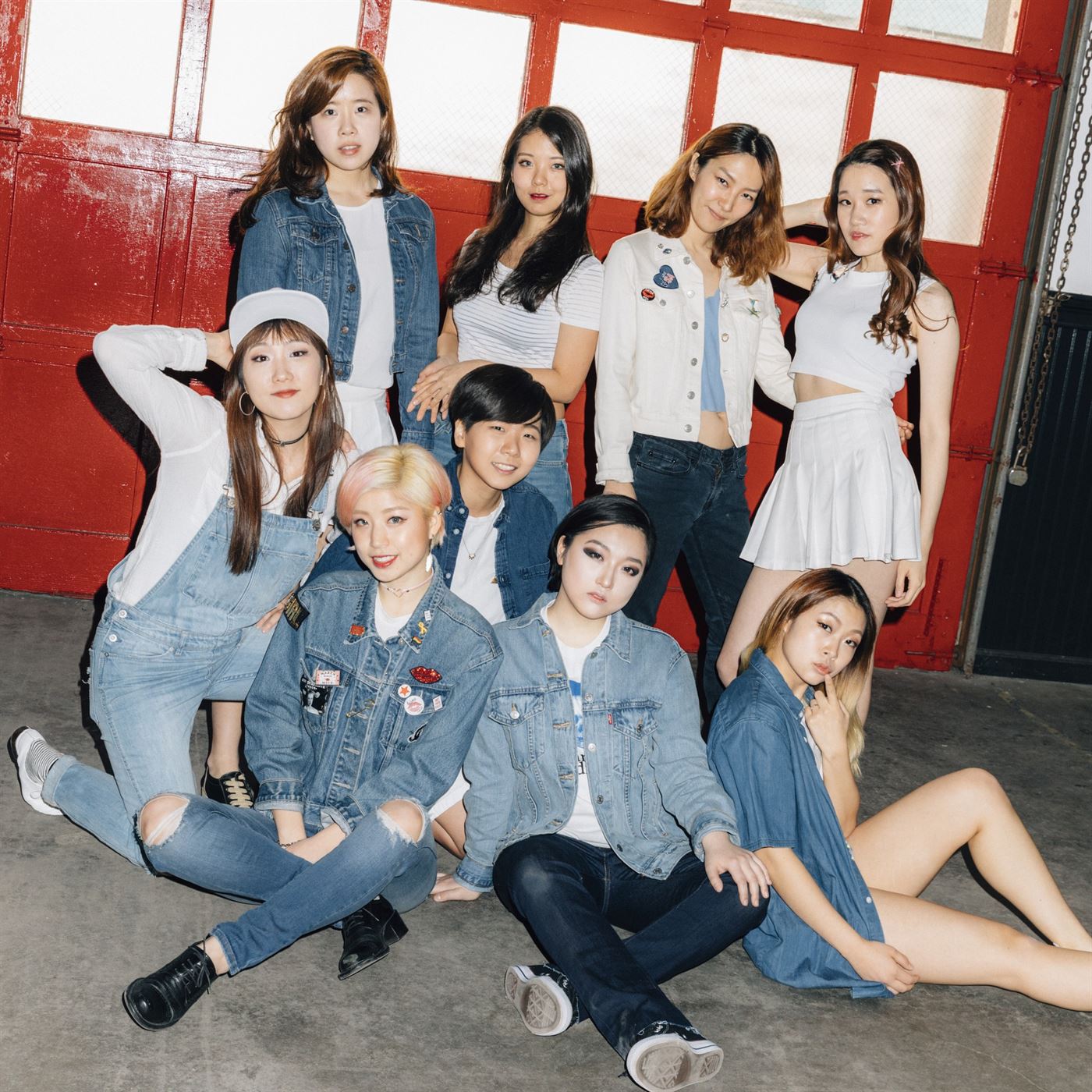 Nine Korean girls with different interests and backgrounds form a K-pop cover dance group in Choi&squot;s "Seventeen Girlfriends." Photo courtesy of Jiwon Choi