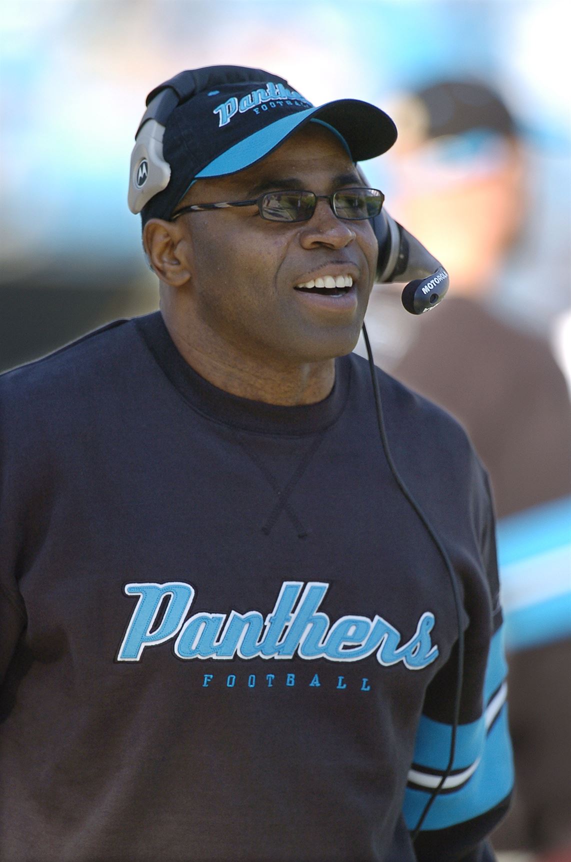 Mills was a defensive assistant/linebacker coach for the Carolina Panthers from 1998-2004. Photo courtesy of Montclair State Athletics