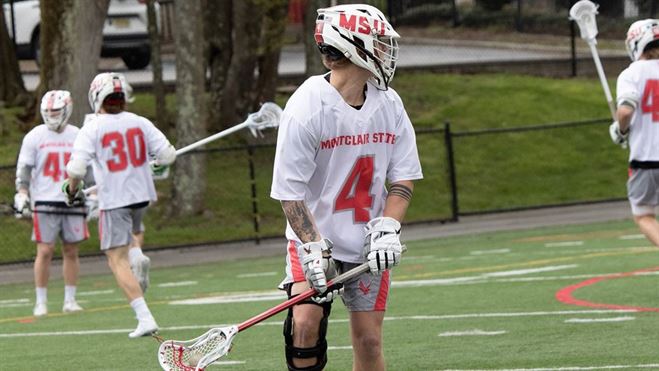 Sophomore midfielder DJ Baraniuk recorded eight goals and four assists last season. Photo courtesy of Montclair State Athletics