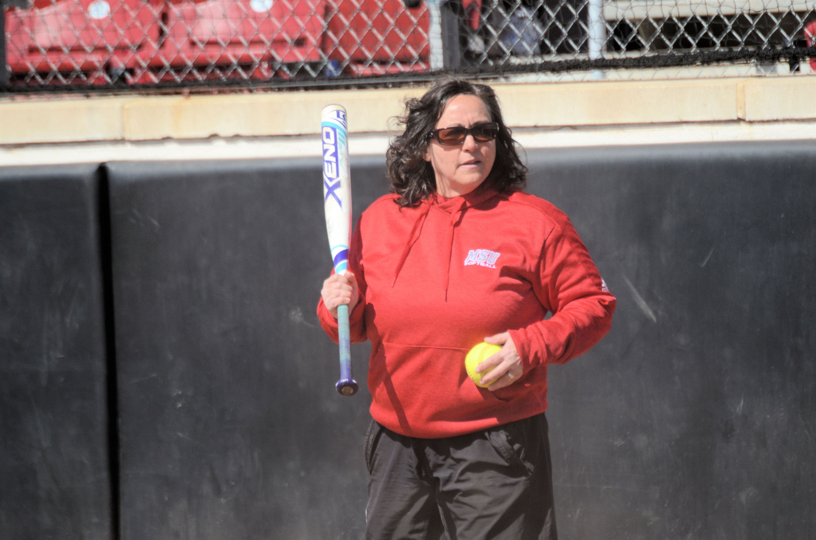 Anita Kubicka has amassed over 900 wins as head coach of the softball team. Photo courtsey of Montclair State Athletics