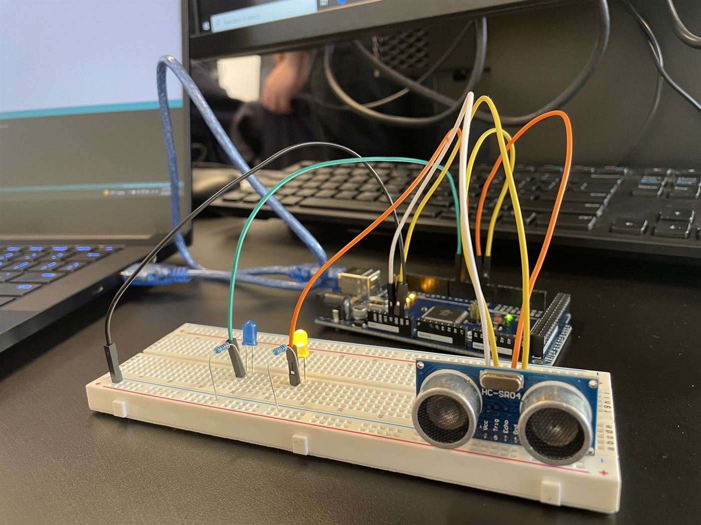 Each participating member was given a small box of equipment featuring an Arduino Mega 2560. Amanda Alicea | The Montclarion