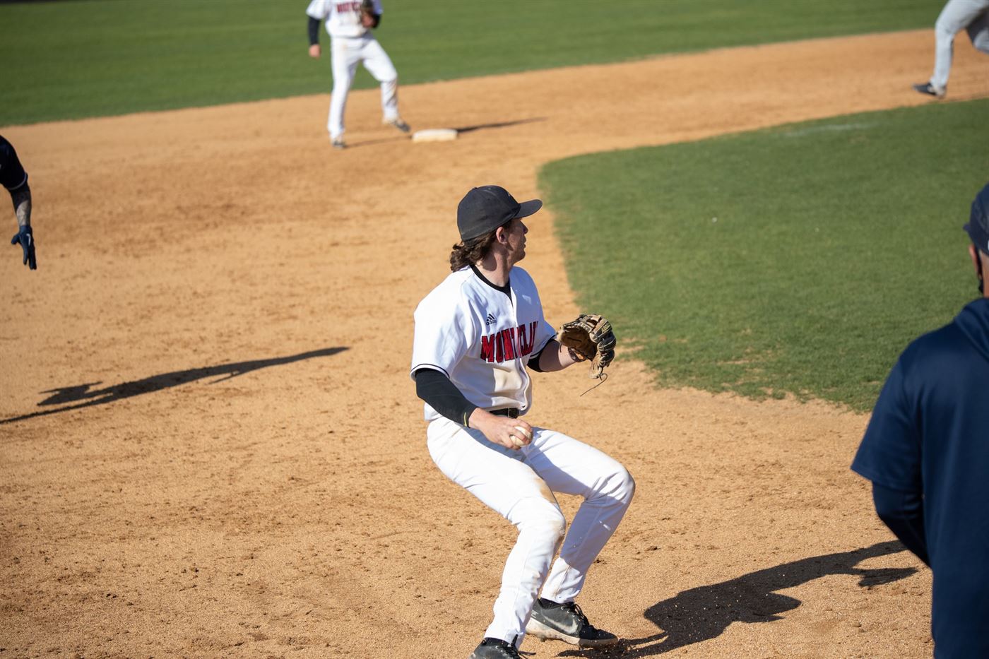 Joe Norton became the 13th Red Hawk to acquire 200+ hits in a career. David Venezia | The Montclarion