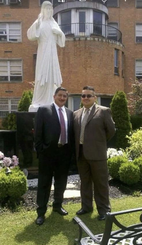 My Great Uncle, Jose V, and my Dad, Carlos F.