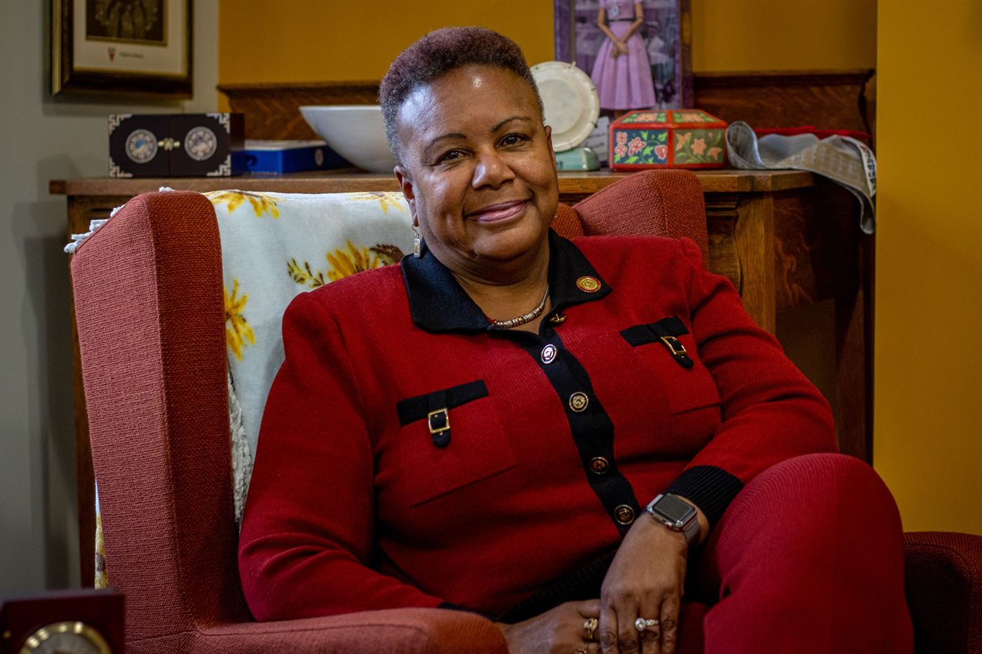 Marcheta Evans, the president of Bloomfield College and the only female African American president of a four year institution in New Jersey. John LaRosa | The Montclarion