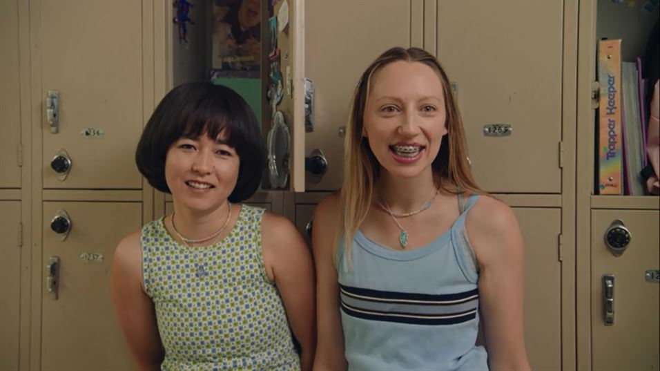 Maya Erskine (left) and Anna Konkle (right) took many of their experiences from their time in middle school to nurture most of the narratives in "Pen15." Photo courtesy of Hulu