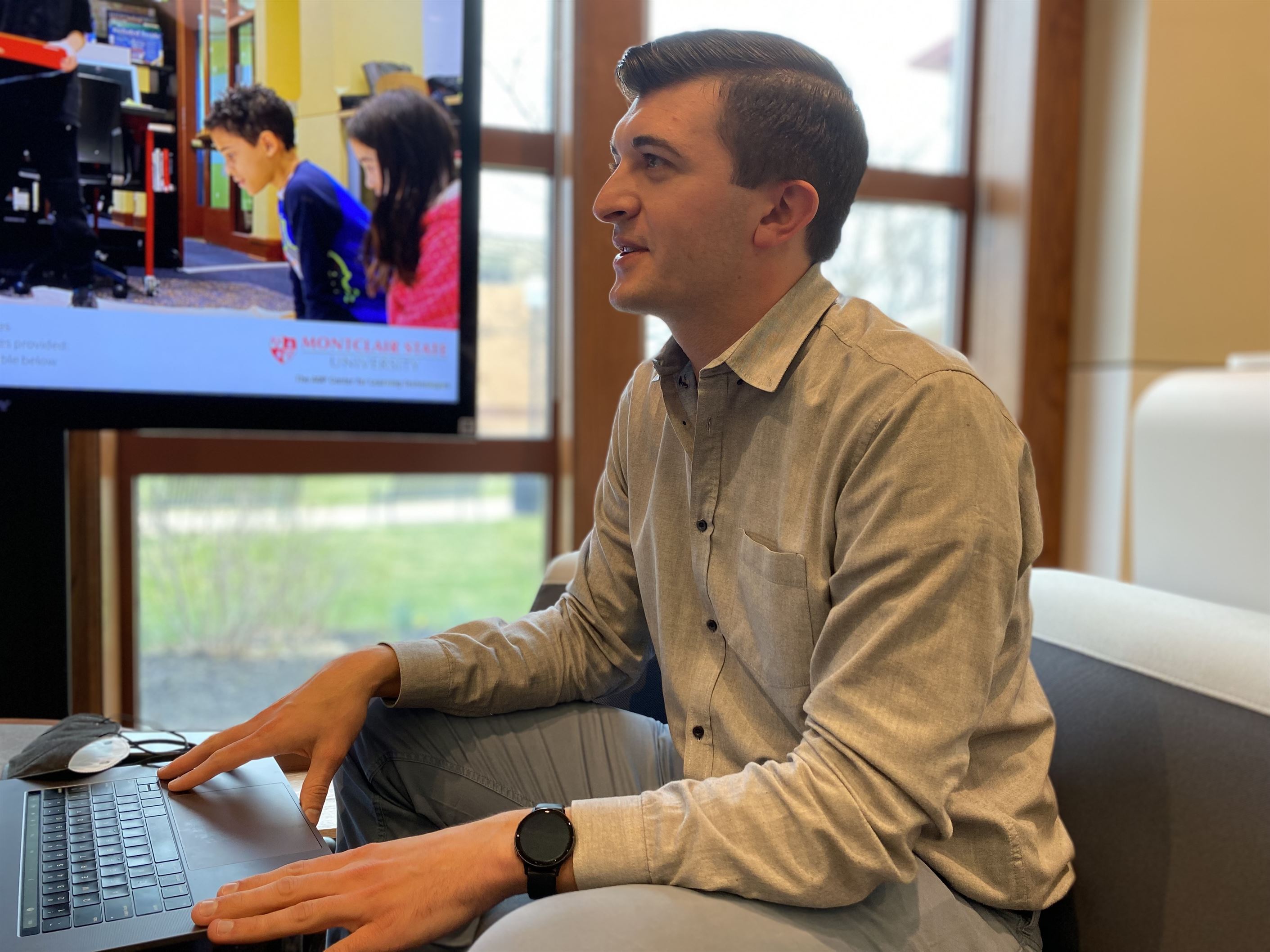 Joe Bavazzano, the director of the ADP Center, leads the center in combing education and technology here at Montclair State. Sal DiMaggio | The Montclarion