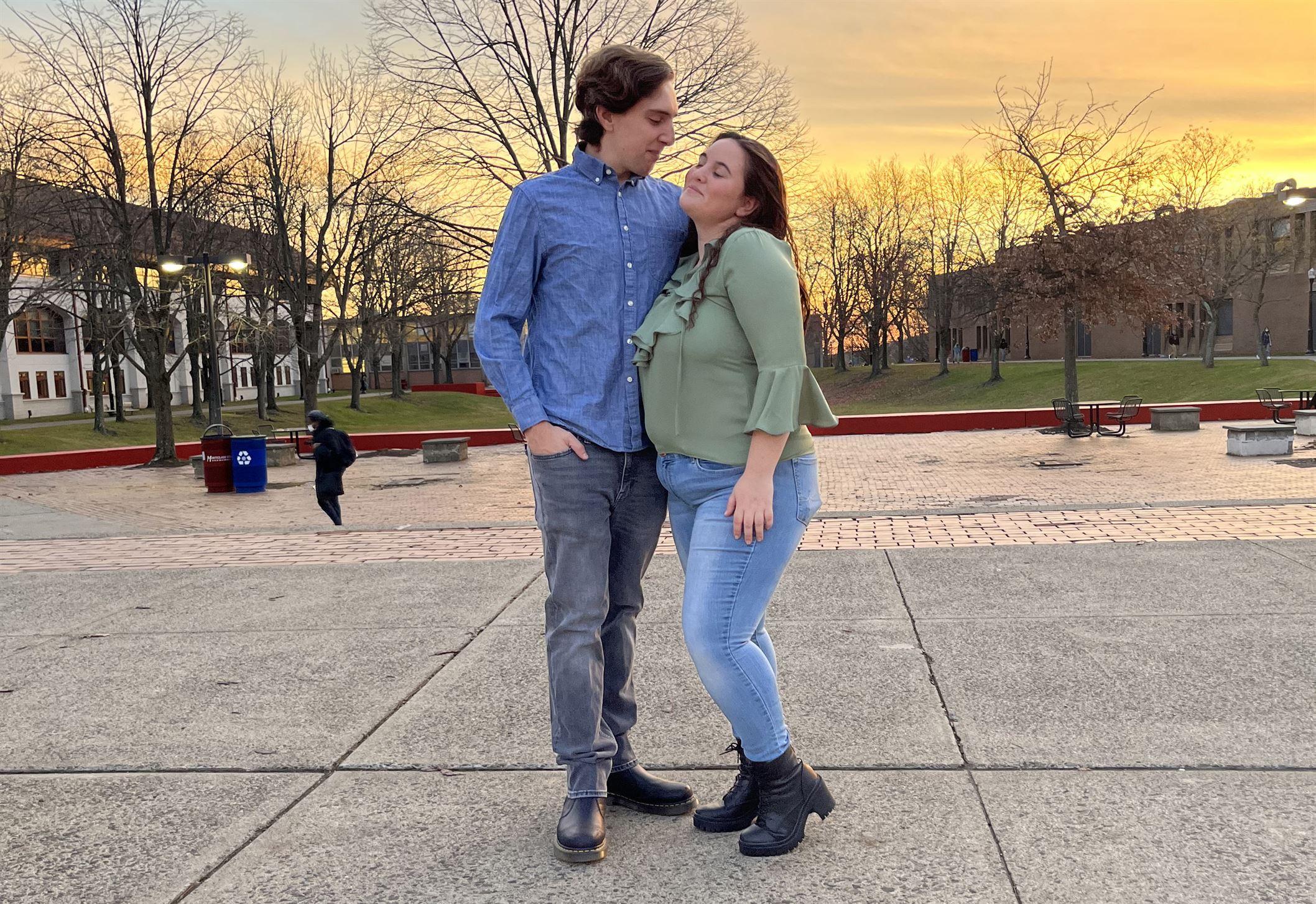 Diana Sisk-Gritz has been dating her boyfriend Tyler Frantino, a senior visual communication design major, since freshman year. Photo courtesy of Diana Sisk-Gritz