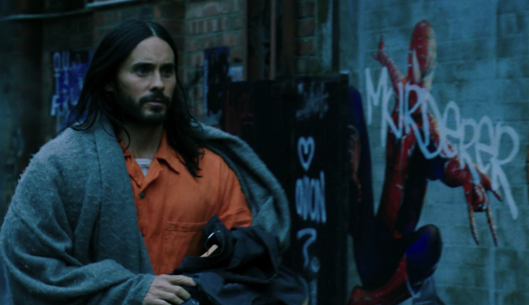 Dr. Michael Morbius (Jared Leto) escaping from prison and baiting the audience into believing a character worth their time will show up. Photo courtesy of Sony Pictures