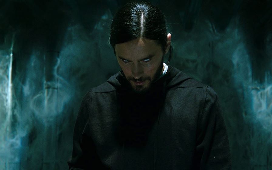 Dr. Morbius (Jared Leto) using echolocation to find the point of this movie's existence. Photo courtesy of Sony Pictures