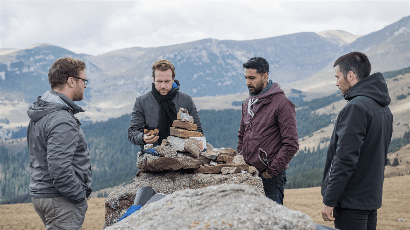 "The Ritual" features four friends who are hiking in the Scottish woods when they decide to take an unfamiliar shortcut. Photo courtesy of Netflix