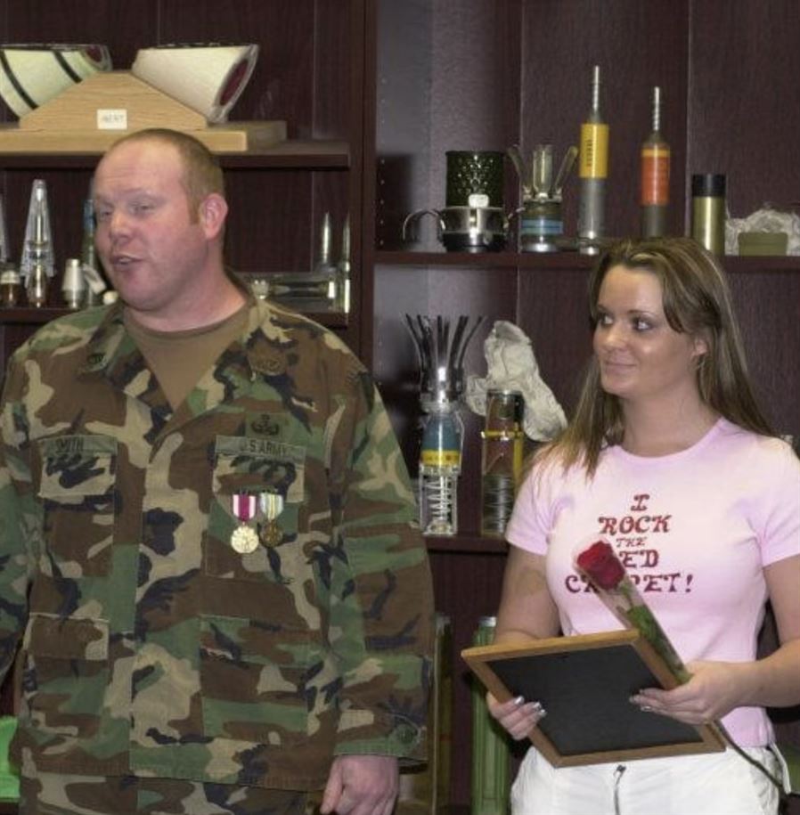 Garilynn Smith (right) spent years trying to find out what happened with the remains of her husband, Sgt. 1st Class Scott R. Smith (left), and ended up in a years-long legal battle because of what she uncovered. Photo courtesy of Garilynn Smith