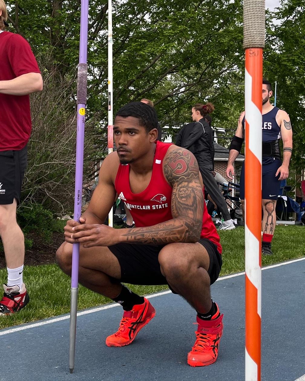 Valentine hit his career high last year in the NCAA Outdoor Championships and looks to replicate that success. Photo courtesy of Damien Valentine