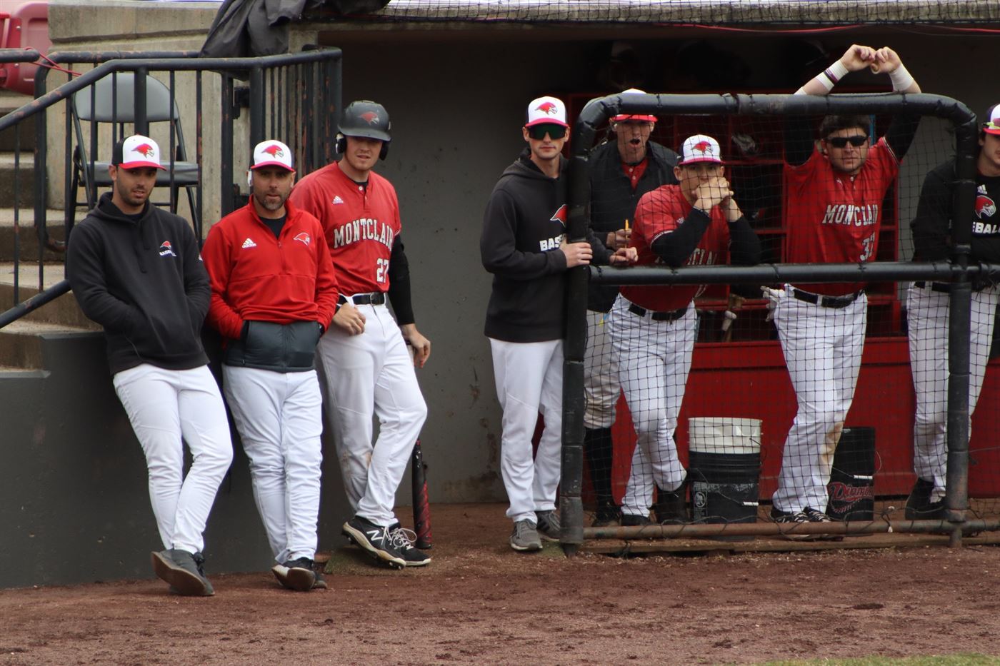 Lorber has helped make the Red Hawks a prominent baseball team, even with his first season cut short due to COVID-19. Trevor Giesberg | The Montclarion