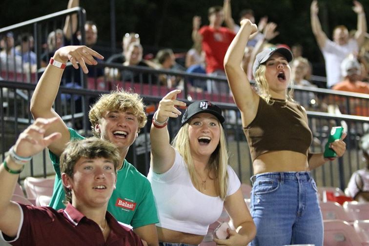 The fans who go to Yogi Berra Stadium make Jackals games feel even more special. Photo courtesy of New Jersey Jackals.