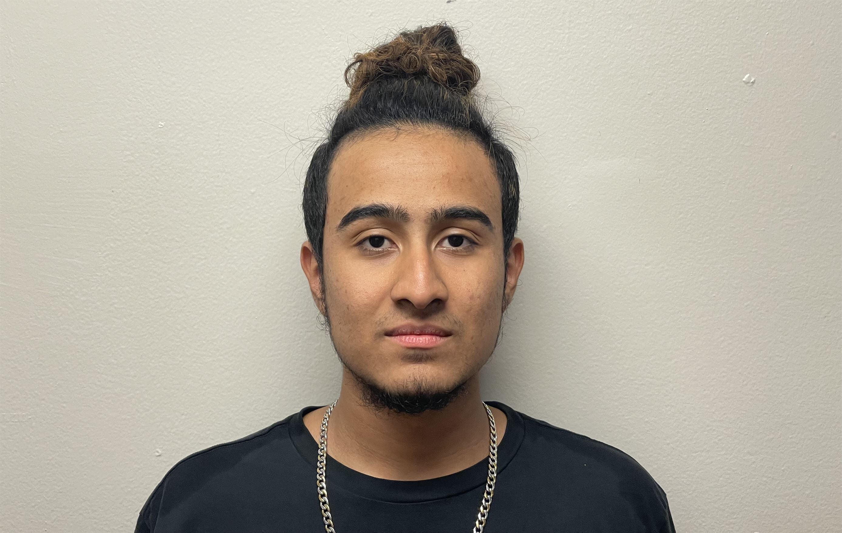 Kendrick Barrera, a junior transfer student and political science major, discusses how he is adjusting to life at Montclair State. Kyle Goldware | The Montclarion
