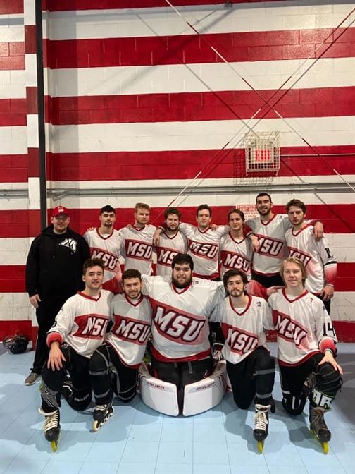The roller hockey has been in and out of commission for a few years now, but now they are in full swing and ready to play again. Photo courtesy of