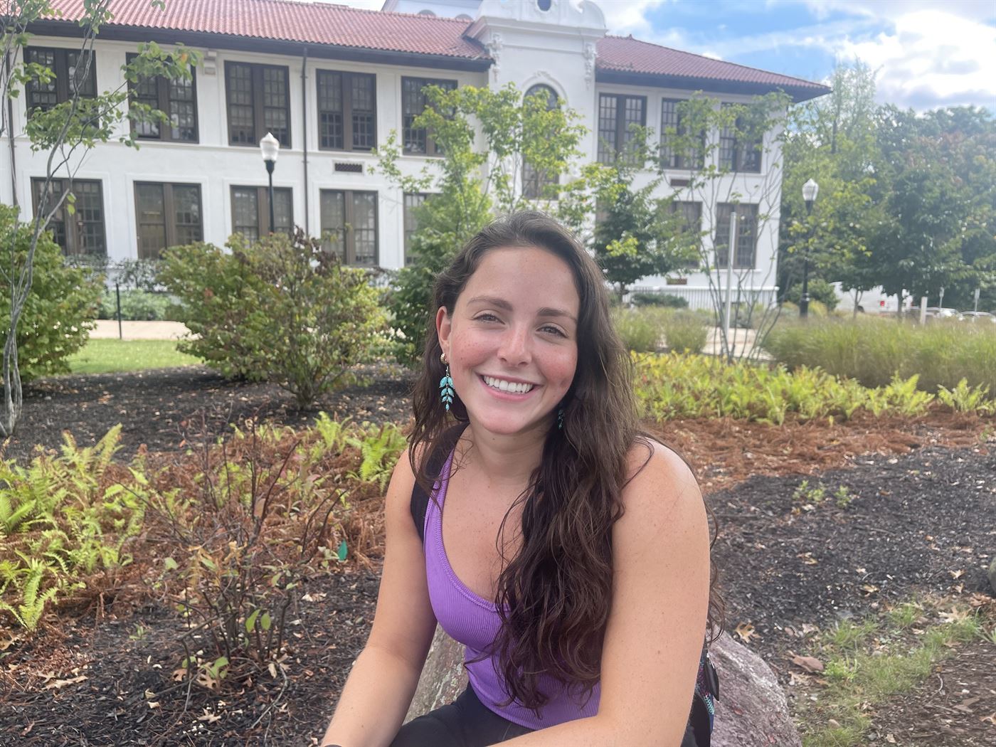 Cameron Marino, a senior visual arts major, says the parking prices are expensive. Jennifer Portorreal | The Montclarion