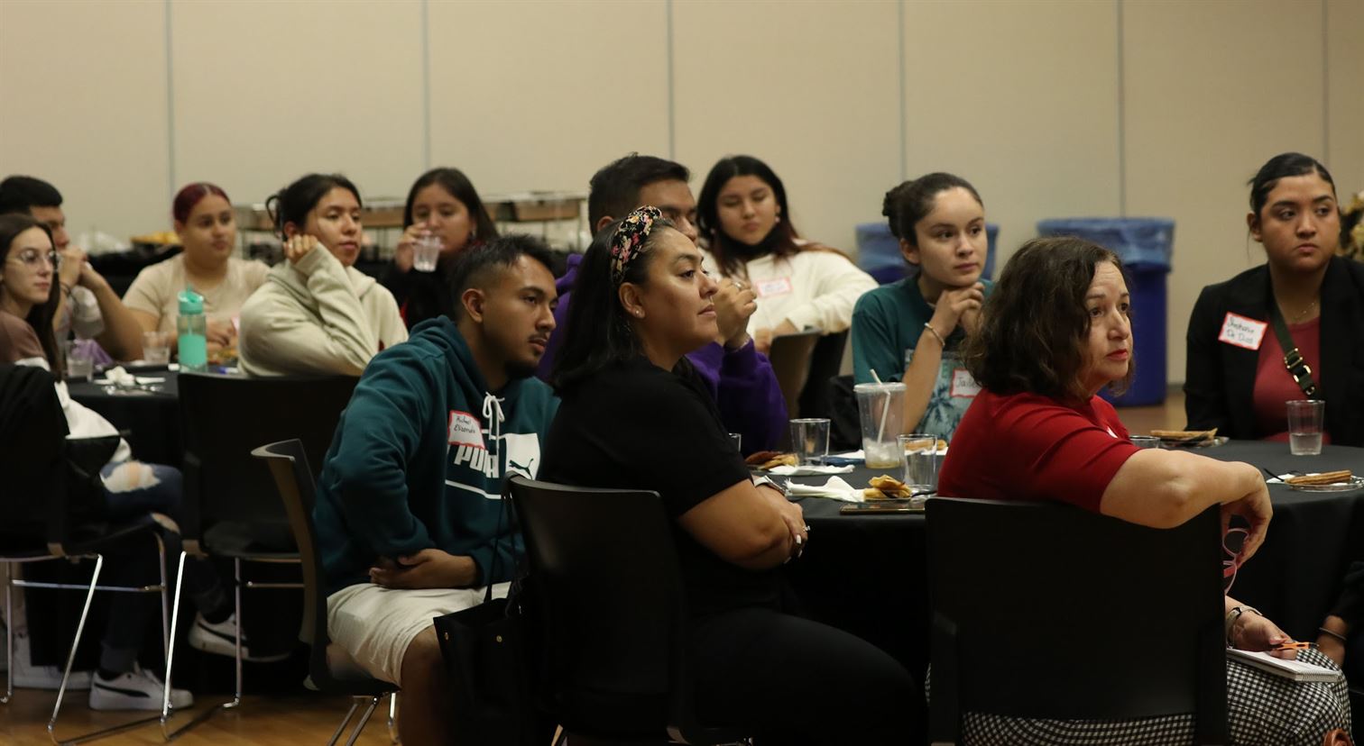 Montclair State students gathered together for a panel discussion. Dani Mazariegos | The Montclarion