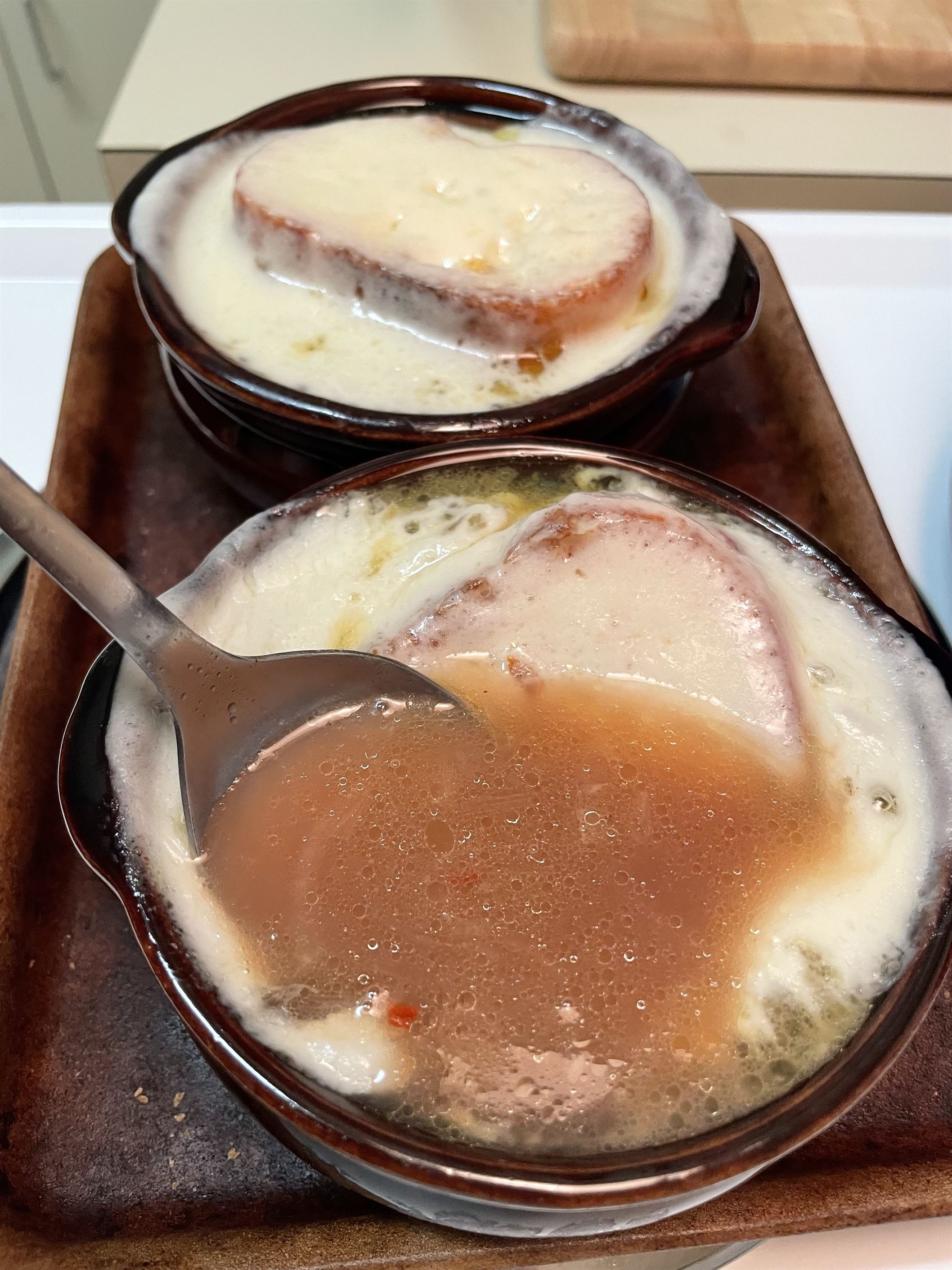 This French onion soup is classic and delicious. Alex Pavljuk | The Montclarion